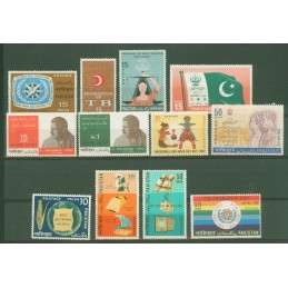 PAKISTAN 1967 9 SERIE...