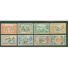 NIGERIA 1953 SIMBOLI DEL...