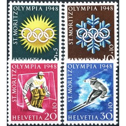 SVIZZERA 1948 OLIMPIADI...