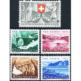 SVIZZERA 1953 PRO PATRIA...