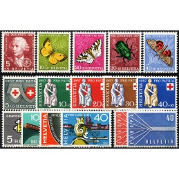 SVIZZERA 1957 ANNATA...