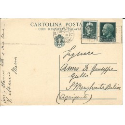 1933 CARTOLINA POSTALE CON...