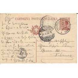 1923 CARTOLINA POSTALE 30...