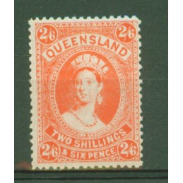 QUEENSLAND 1886 QUEEN...