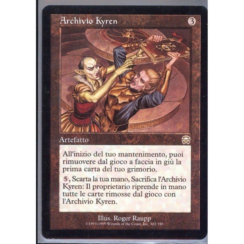 MTG MAGIC ARCHIVIO KYREN CARTA IN LINGUA ITALIANA 611